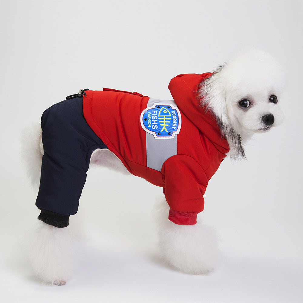 clothes for pets Dog snow coat