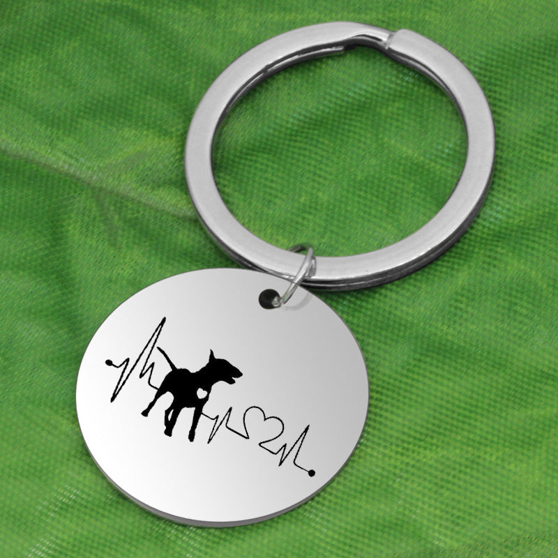 New Round Creative Key Chain For Pets